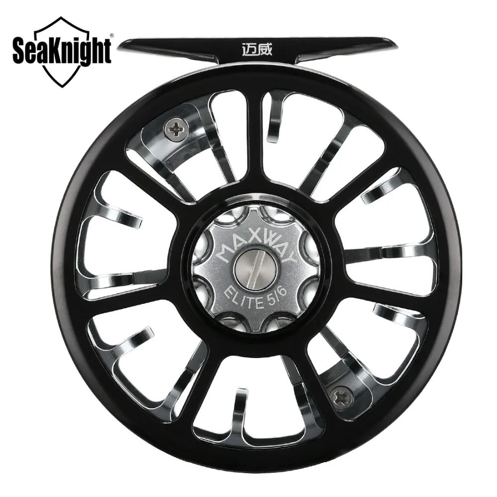 SeaKnight катушка для ловли нахлыстом MAXWAY Elite 5/6 3BB 1:1 Антикоррозийная левая/правая 146 г ультра-светильник полностью металлическое колесо для ловли нахлыстом