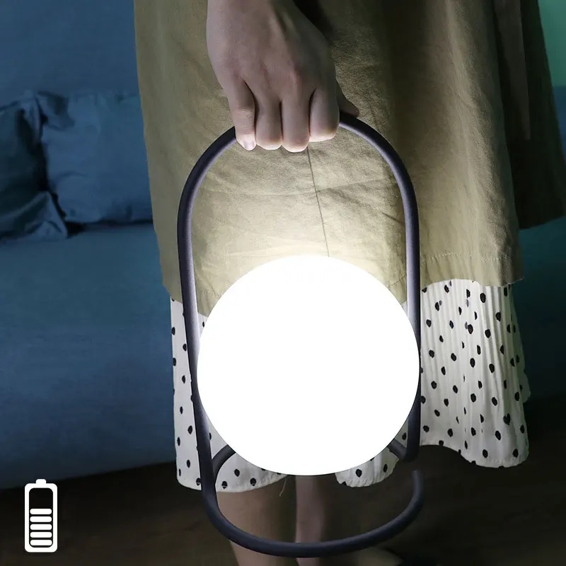 Современные минималистичные настольные лампы в скандинавском стиле для спальни