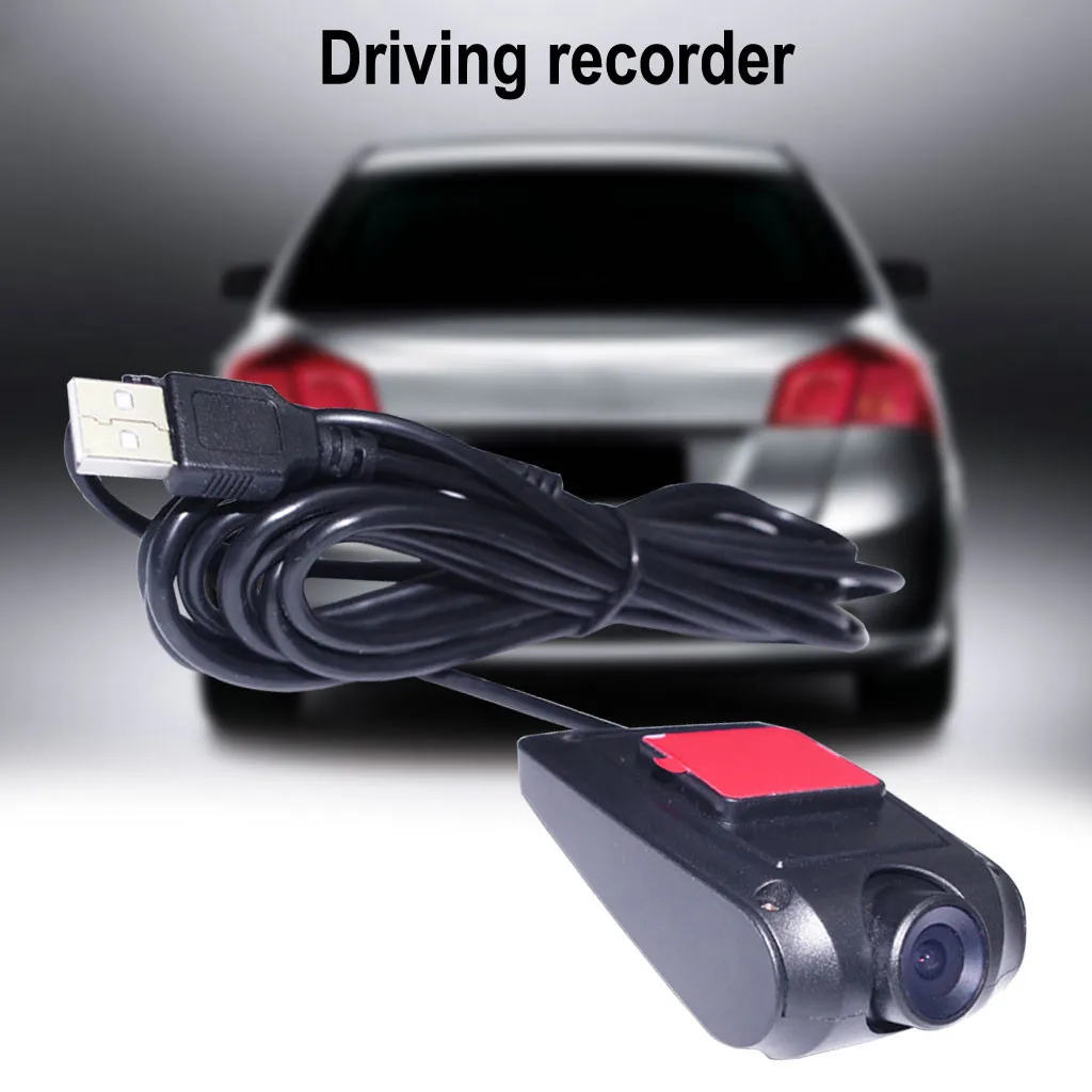 720P USB Автомобильный видеорегистратор ночное издание цифровой с углом обзора 170