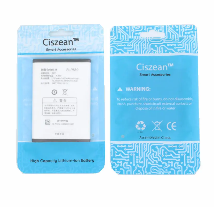 Ciszean высококачественный 3 8 V 2800mAh BLP569 Сменный аккумулятор для телефона OPPO Find7 Find 7a