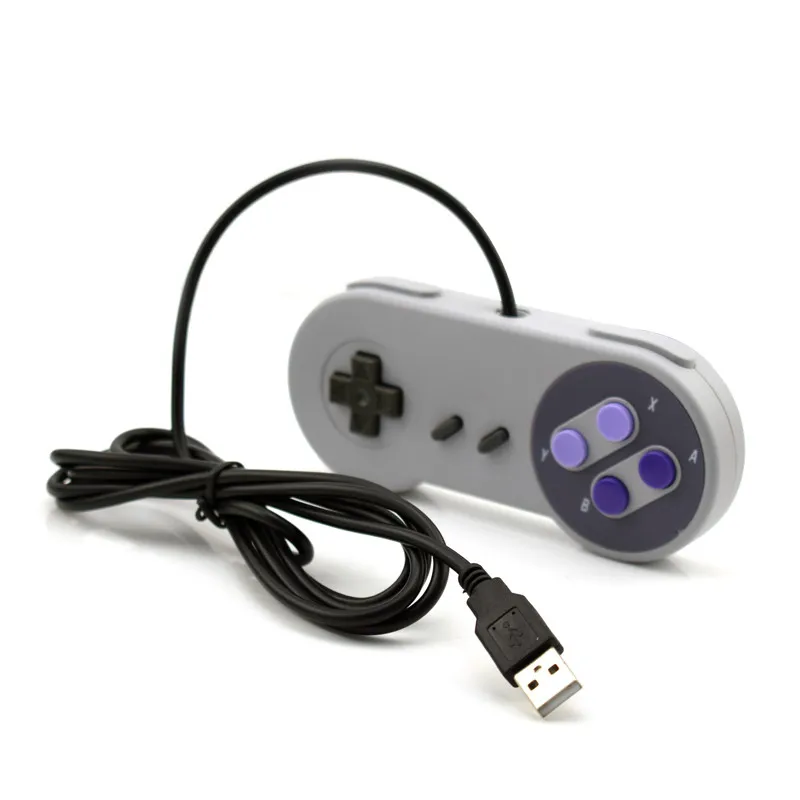 Лидер продаж Ретро USB контроллер для Nintendo SNES ПК контроллеров MAC высокое