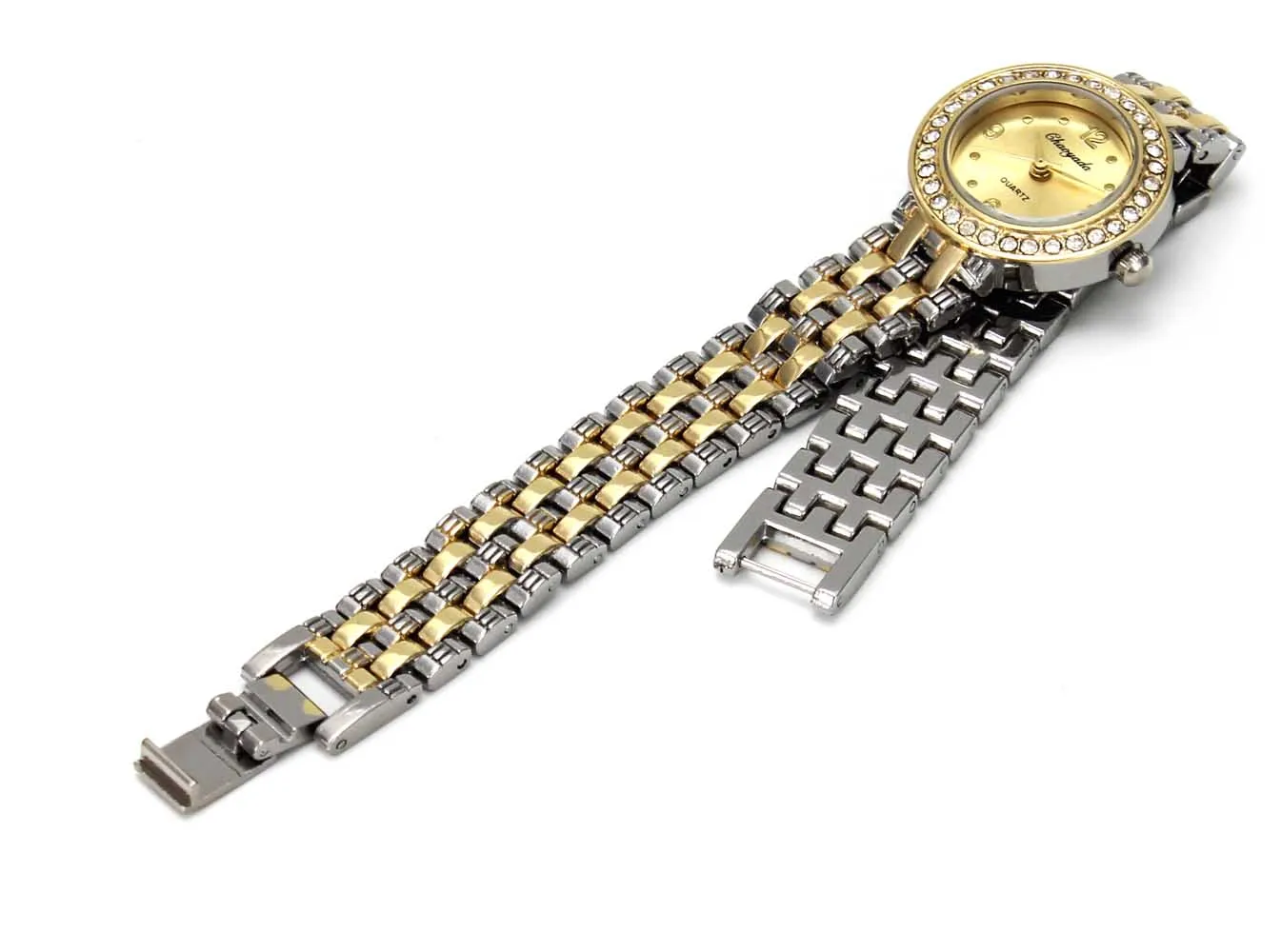 Модные женские Дамские очаровательные Подвеска со стразами браслет часы ручной