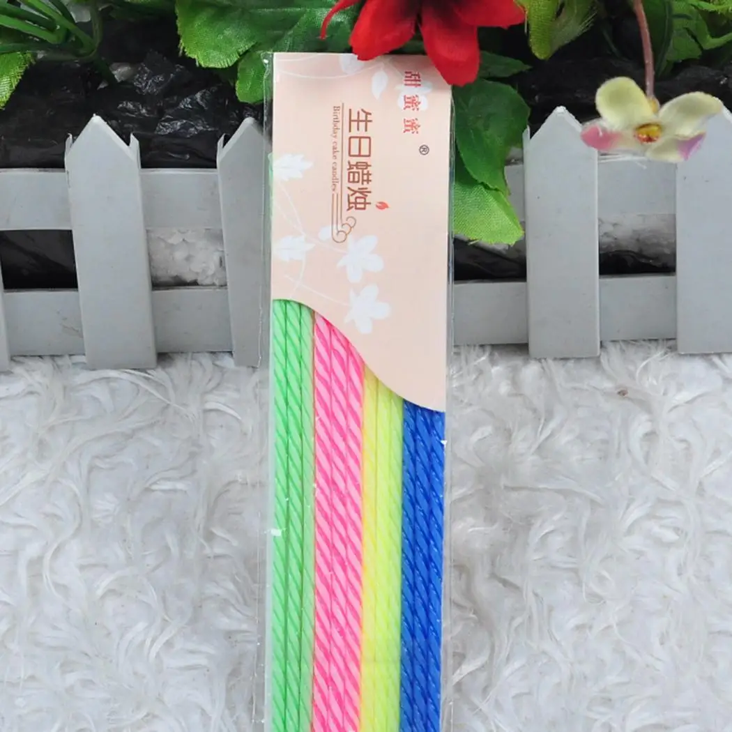 Spiral Birthday Party Candles Cake 12.7cm/5inch Toppers Multi Decoration | Дом и сад