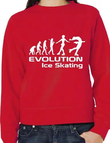 

Evolution Of Ice Skating Skater Sweatshirt Jumper More Size And Colors-E140