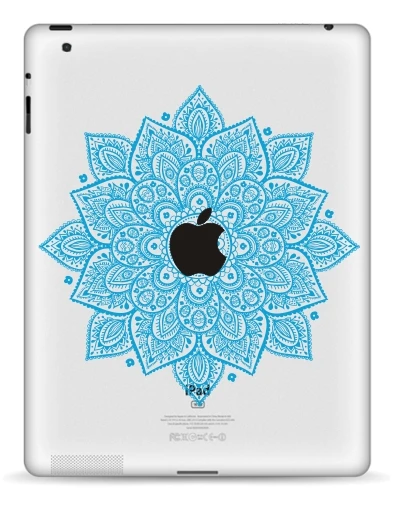 GOOYIYO-ДЛ Ipad 234 виниловая наклейка планшет частичный стикер простой дизайн принт Ловец снов кожа для Ipad Air Pro мини планшет - Цвет: 15306