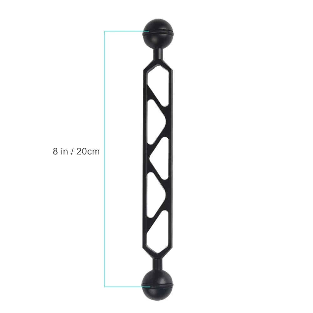 8 &quotдвойной шар с ЧПУ Рычаг системы Разъем Алюминиевый шаровой головкой