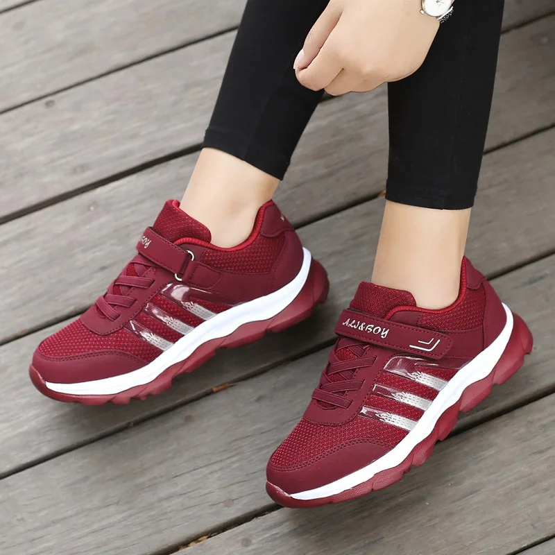 VTOTA/женская повседневная обувь Модная дышащая прогулочная из сетчатого