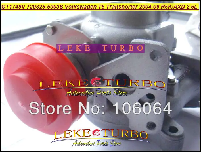 Бесплатная доставка GT1749V 729325 5003S 5002S 070145701K Turbo для Volkswagen VW T5 автобусный транспортер