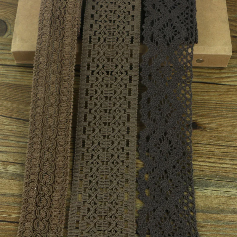 1 ярд/много цветов хлопковая кружевная ткань для шитья одежды декоративная лента