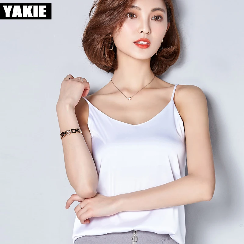 Большие размеры S-XXL несколько женских топов на бретелях бренд Ryon женская