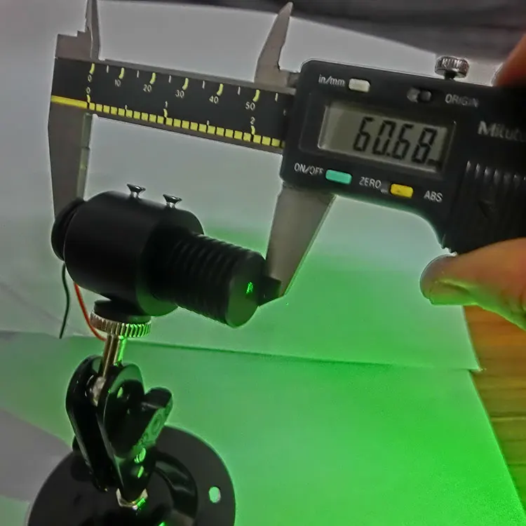 

long duty cycle room escape green 532nm 50mW laser module /tranmiter/industrial green laser 50mw