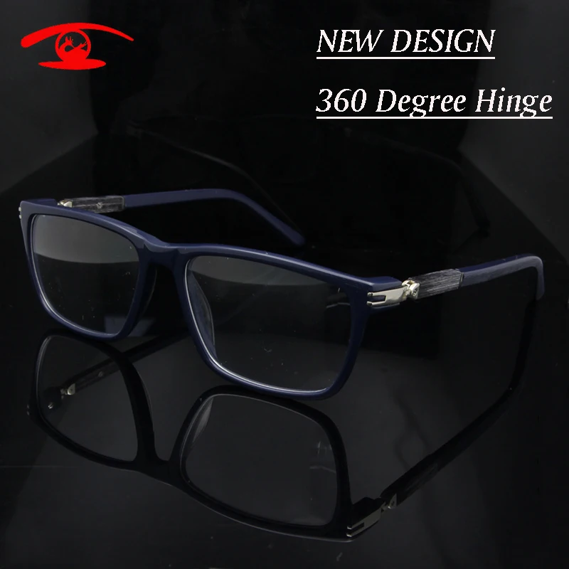 

New 2018 High Quality Wood Frame Glasses Handmade Acetate Eyeglass Frame Square Nerd Glass oculos de grau Women Men Eyewear