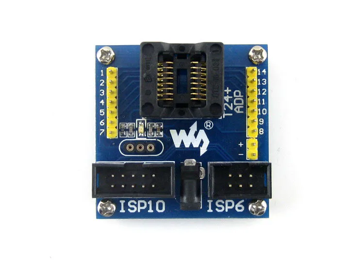 ATtiny24A-SSU ATtiny24 ATtiny44 ATtiny84 AVR SOIC14 150 mil программирующий адаптер тестовая розетка |