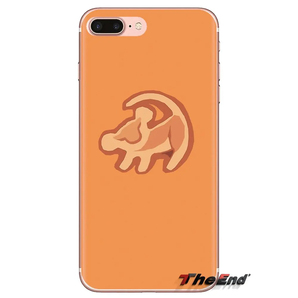 Чехол для телефона Simba Funny Face Lion King с цветочным рисунком LG Spirit Motorola Moto X4 E4 E5 G5 G5S G6 Z Z2