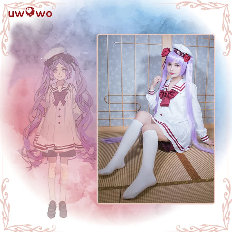 Косплей костюм аниме UWOWO из Fate/hollow Ataraxia Euryale большой заказ эвриальная Матросская форма полный комплект| |