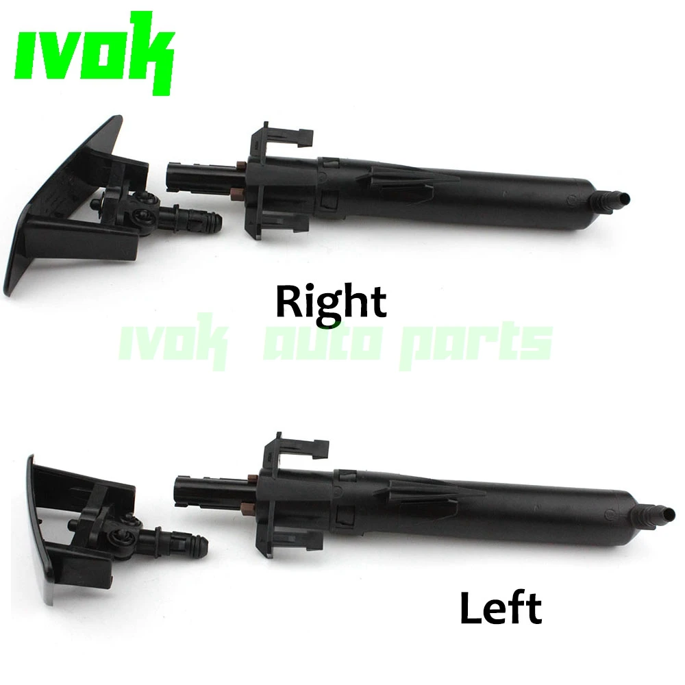 

Left & RigLeft&Right Headlight Cleaning Washer Nozzle Pump with cover For Peugeot 207 307 607 Citroen C4 C5