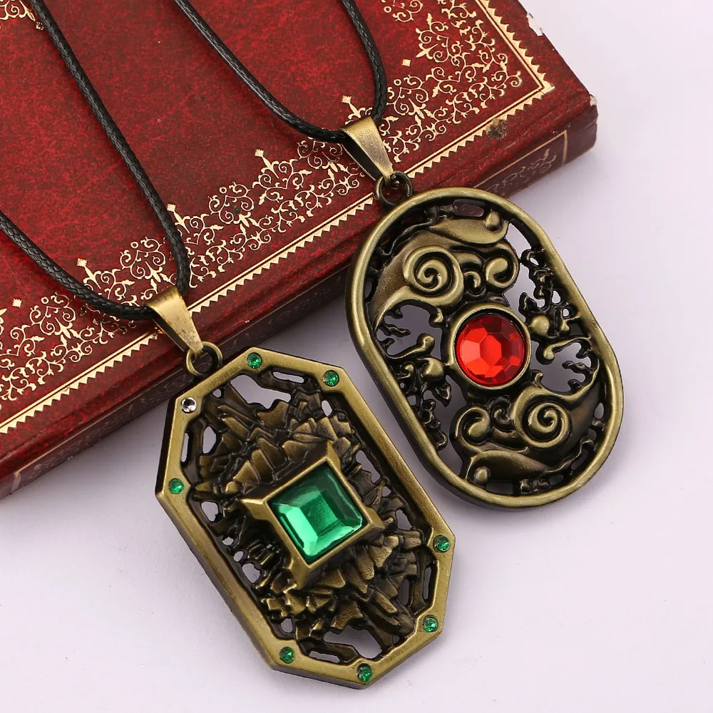 Ожерелье Dota 2 ювелирные изделия в виде игры земля хрустальное ожерелье чокер