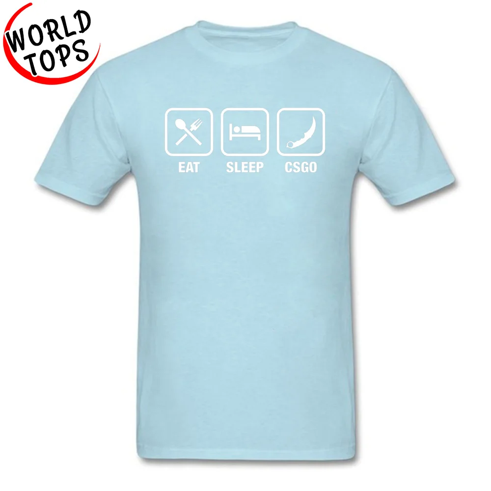 Дешевые отличные футболки с буквенным счетчиком Strike Global offension Eat Sleep игра программист футболки мужские модные топы футболки Messi