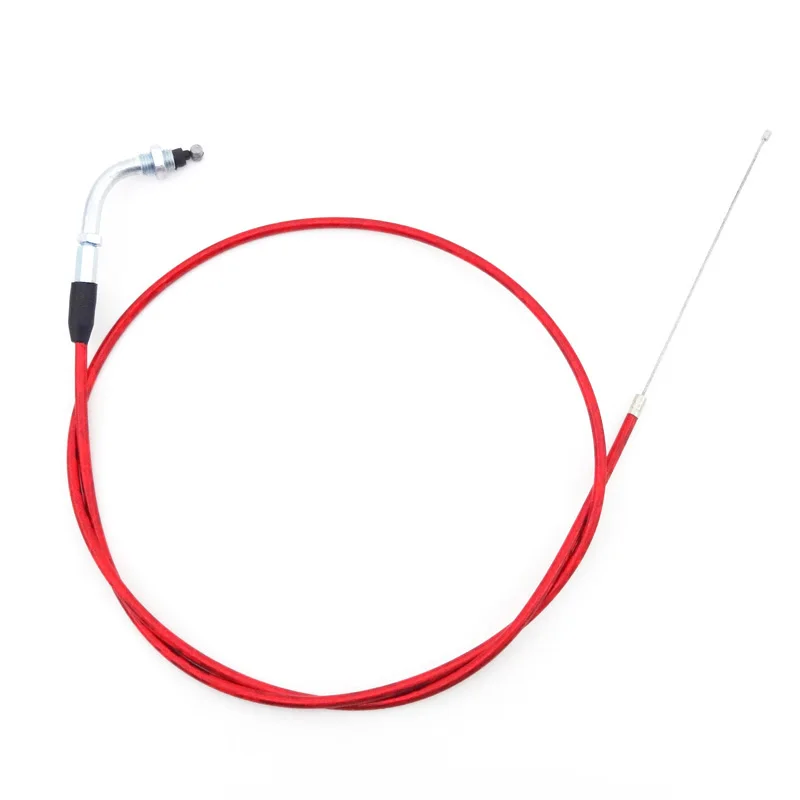 XLJOY 51 &quotГазовый трос дроссельной заслонки красный твист для 49cc 50cc 60cc 80cc