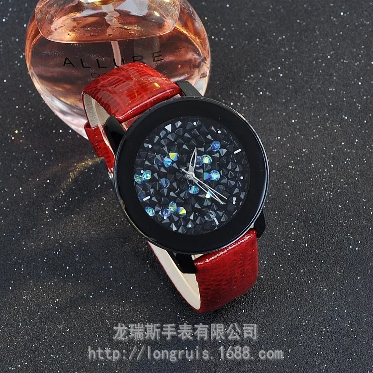 GUOU брендовые наручные часы кварцевые женские водонепроницаемые натуральная