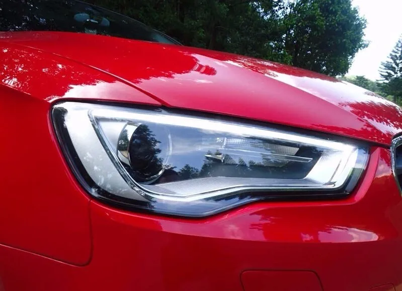KOWELL стайлинга автомобилей для A3 фары высокая конфигурация A3 TSI светодиодный DRL Объектив Двойной Луч H7 ксеноновые автомобильные аксессуары