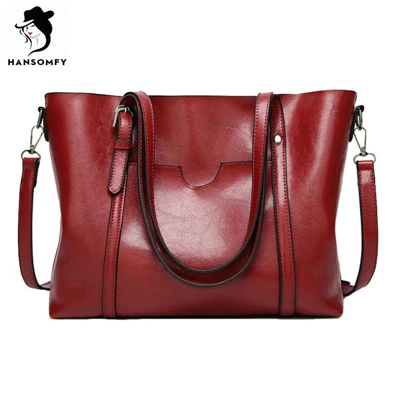 Hansomfy Для женщин Сумки Лакированная кожа Винтаж на плечо из искусственной кожи Tote