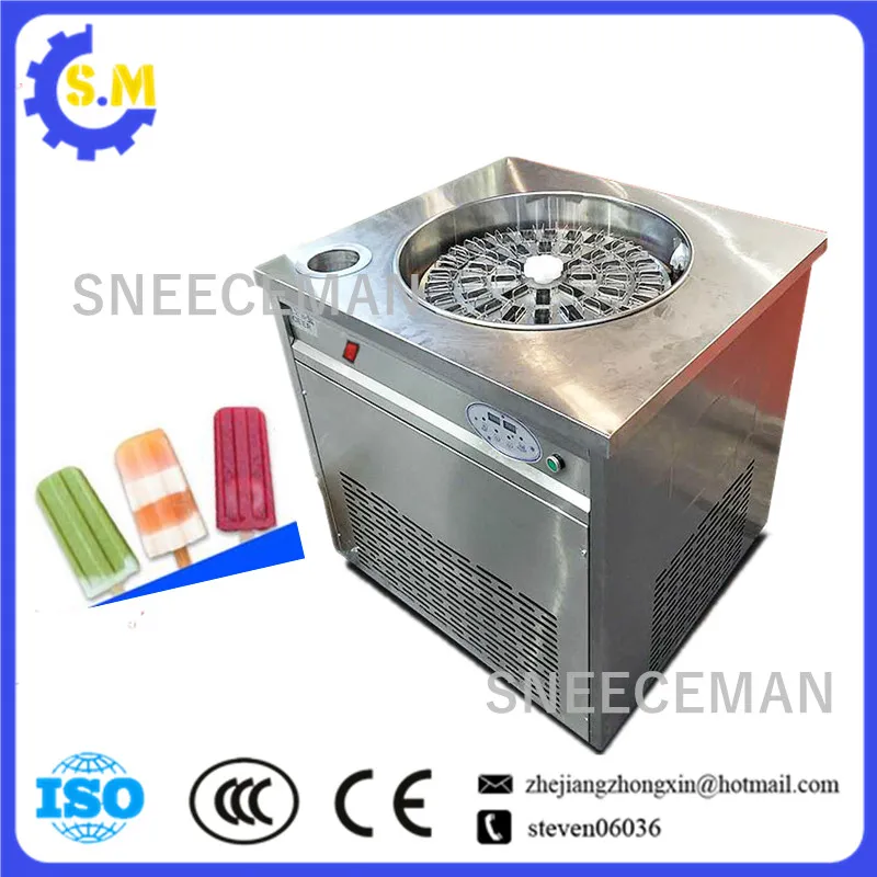 Disc popsicle machine Handmade Rotating Fruit ice cream |