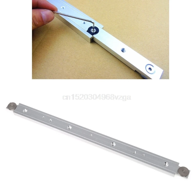 Алюминиевая Направляющая для Т образных дорожек 400/450/600 мм крепеж направляющих