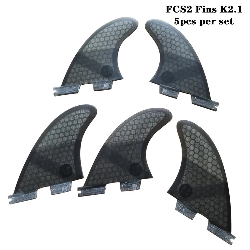 Ласты для серфинга FCSII K2.1 ласты с сотовой структурой из стекловолокна набор пяти