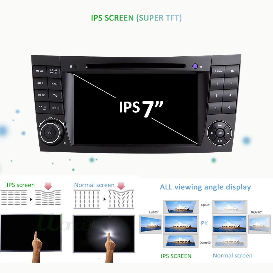 4G 64G Android 9,0 автомобильный dvd-плеер для Mercedes Benz e-класс W211 E200 E220 E300 E350 E240 E270 E280 CLS класс W219 радио gps pc