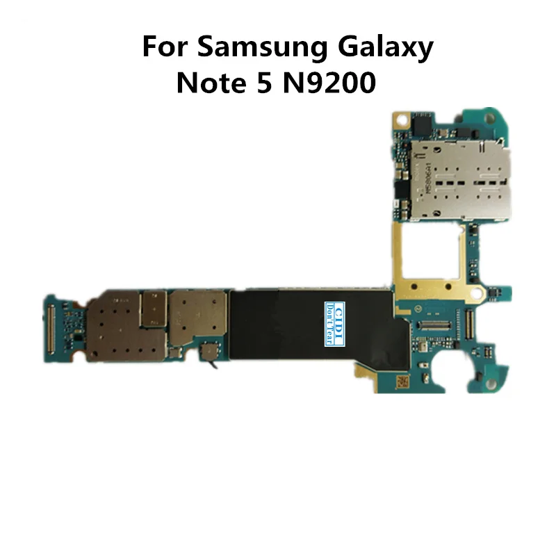 Полностью Рабочая оригинальная плата для Samsung Galaxy Note5 Note 5 N9200 материнская Logic Mother