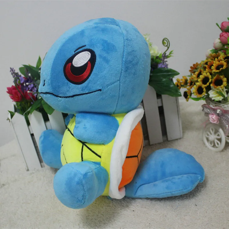 

Pokemon Anime Games series new 30CM Squirtle plush toy Swire armor stuffed toys A birthday present for children.