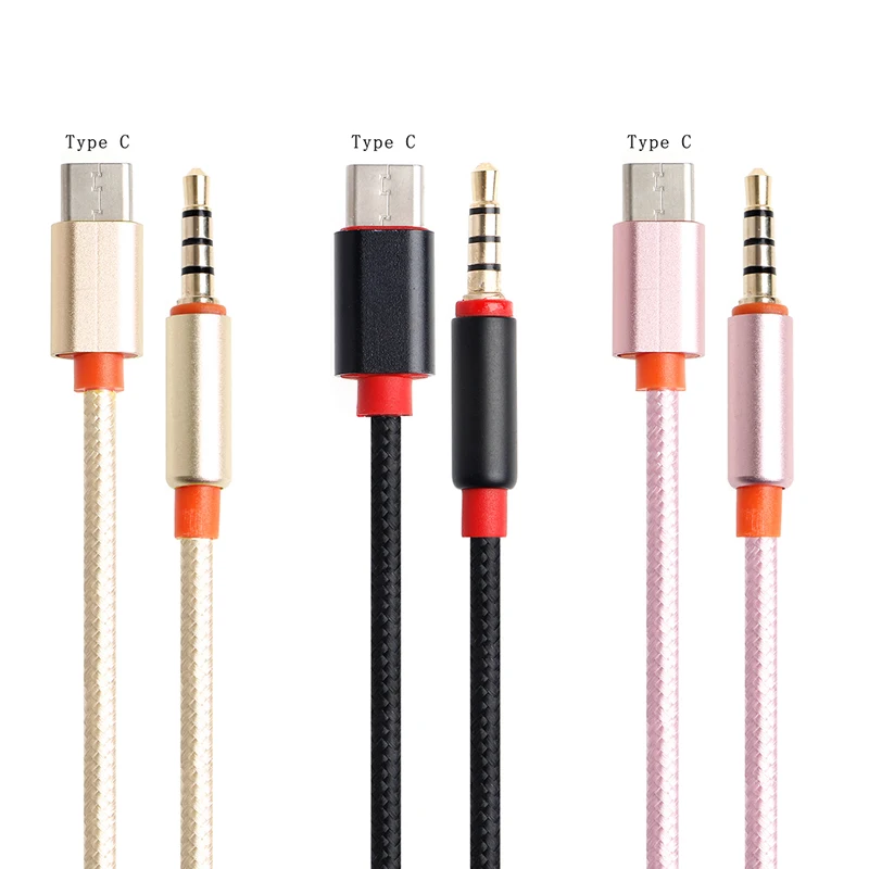 Вспомогательный конвертер USB 3 1 Type C с разъемом папа на 5 мм для наушников Кабель