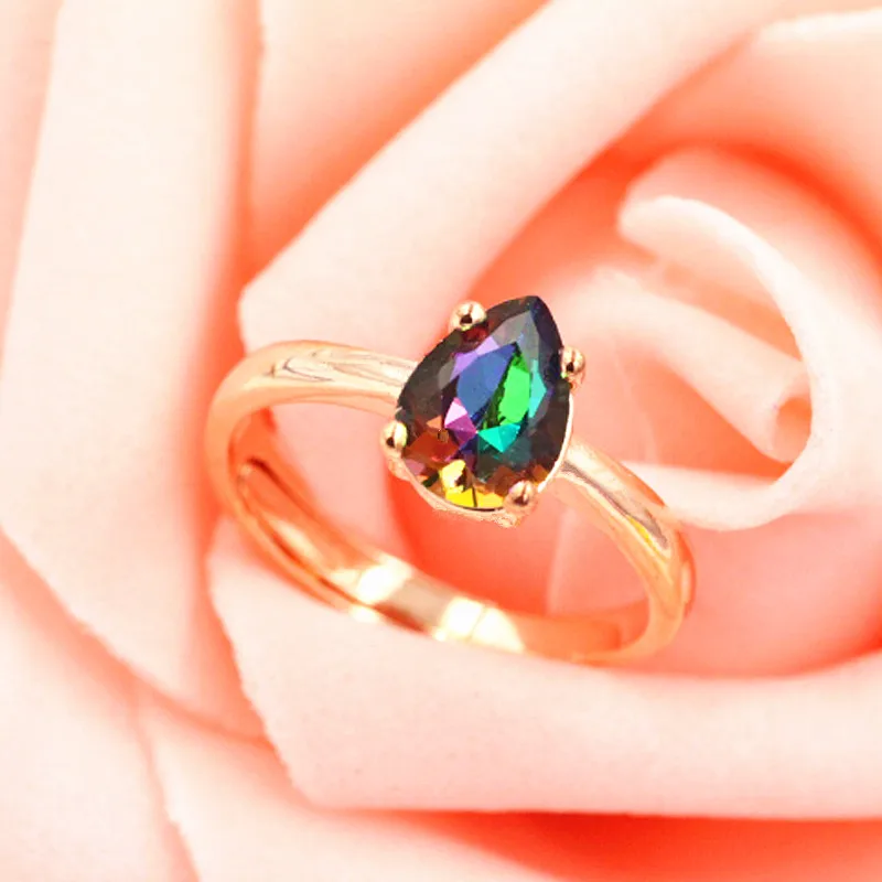 Бесплатная доставка модное кольцо высокого качества покрытое 18 k Кольцо женское