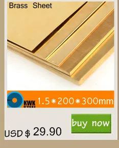 2*100*100 мм латунная листовая пластина CuZn40 2,036 CW509N C28000 C3712 H62 Индивидуальный размер лазерной резки NC