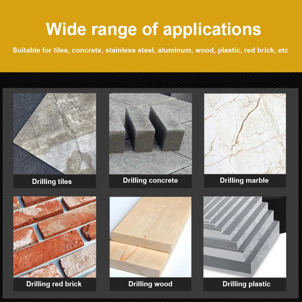 Треугольное сверло из сплава 5 12 мм многоцелевая Керамическая Стена стекло