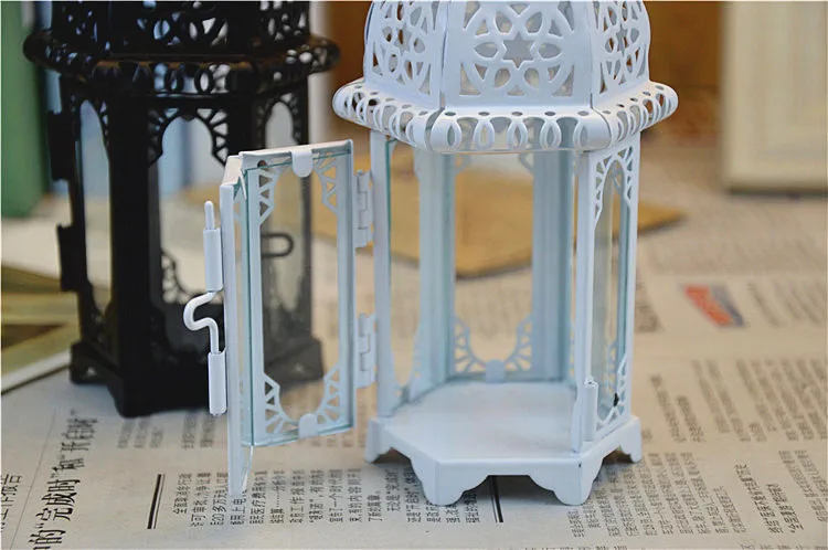 Пинни Европейский классический Железный Подсвечник металлический разноцветный