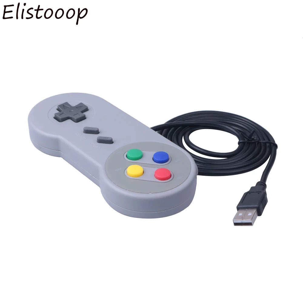 Игровой джойстик с USB контроллером для Nintendo SNES игровой компьютерным управлением