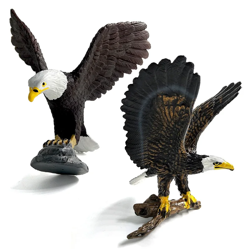 Фигурка животного пластиковая морской Орел попугай индейка птица - купить по