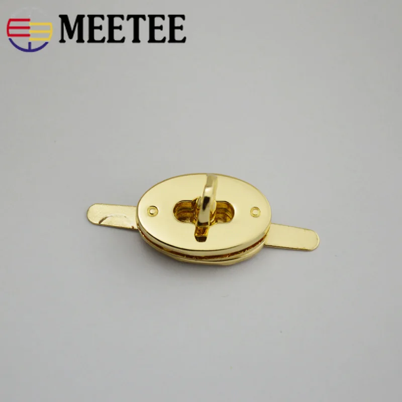 Meetee 2 шт. 26X30 мм/35X40 мм металлическая застежка замок защелки пряжки для сумок DIY Сумочка Кошелек аппаратный замок пряжки аксессуары BD377
