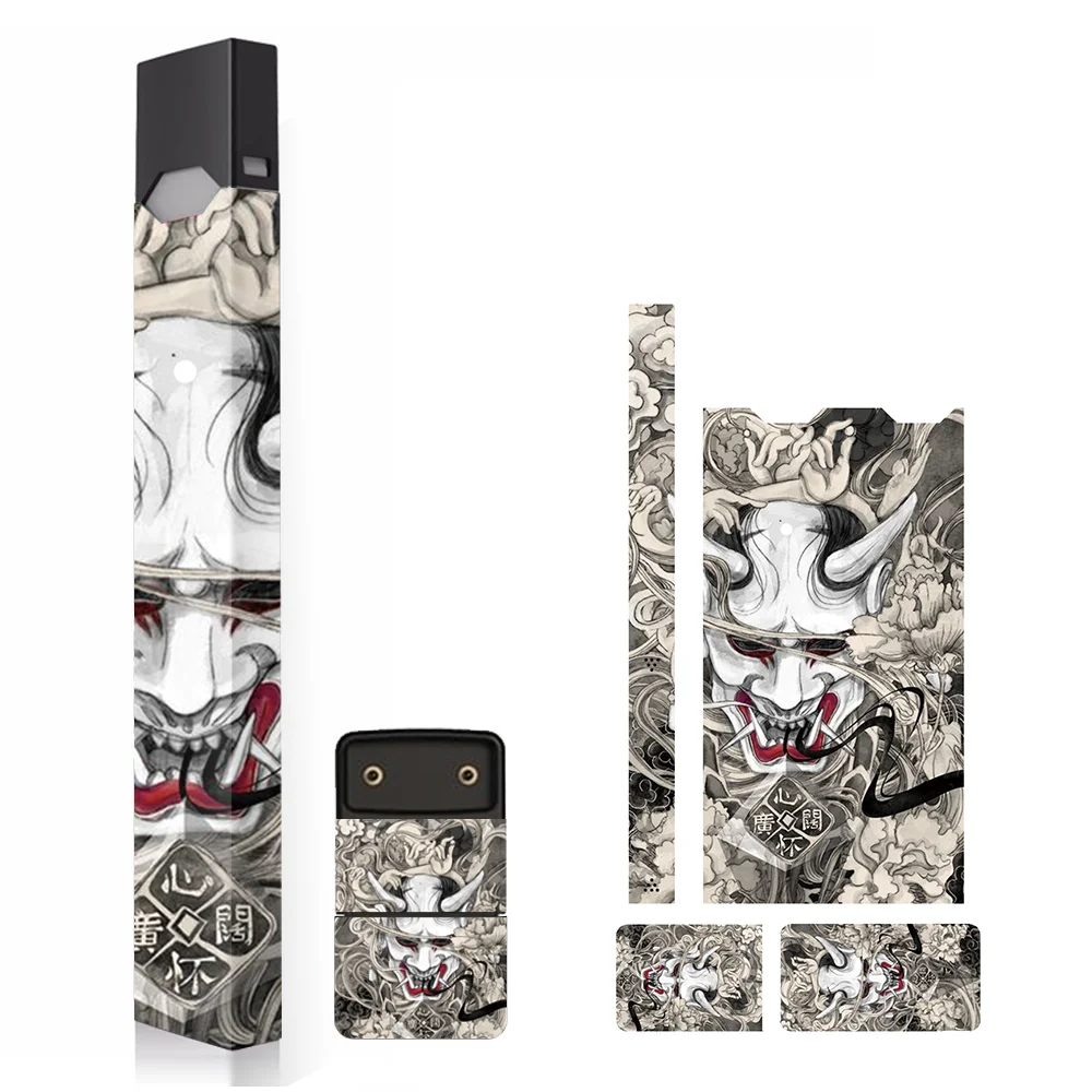 GS0008 SHIODOKI 2 Pack Juul Кожа Наклейка для Pax JUUL 2.5D технология ультра тонкий защитный стикер для JUUL обертывания чехлы-духи - Цвет: GS0008