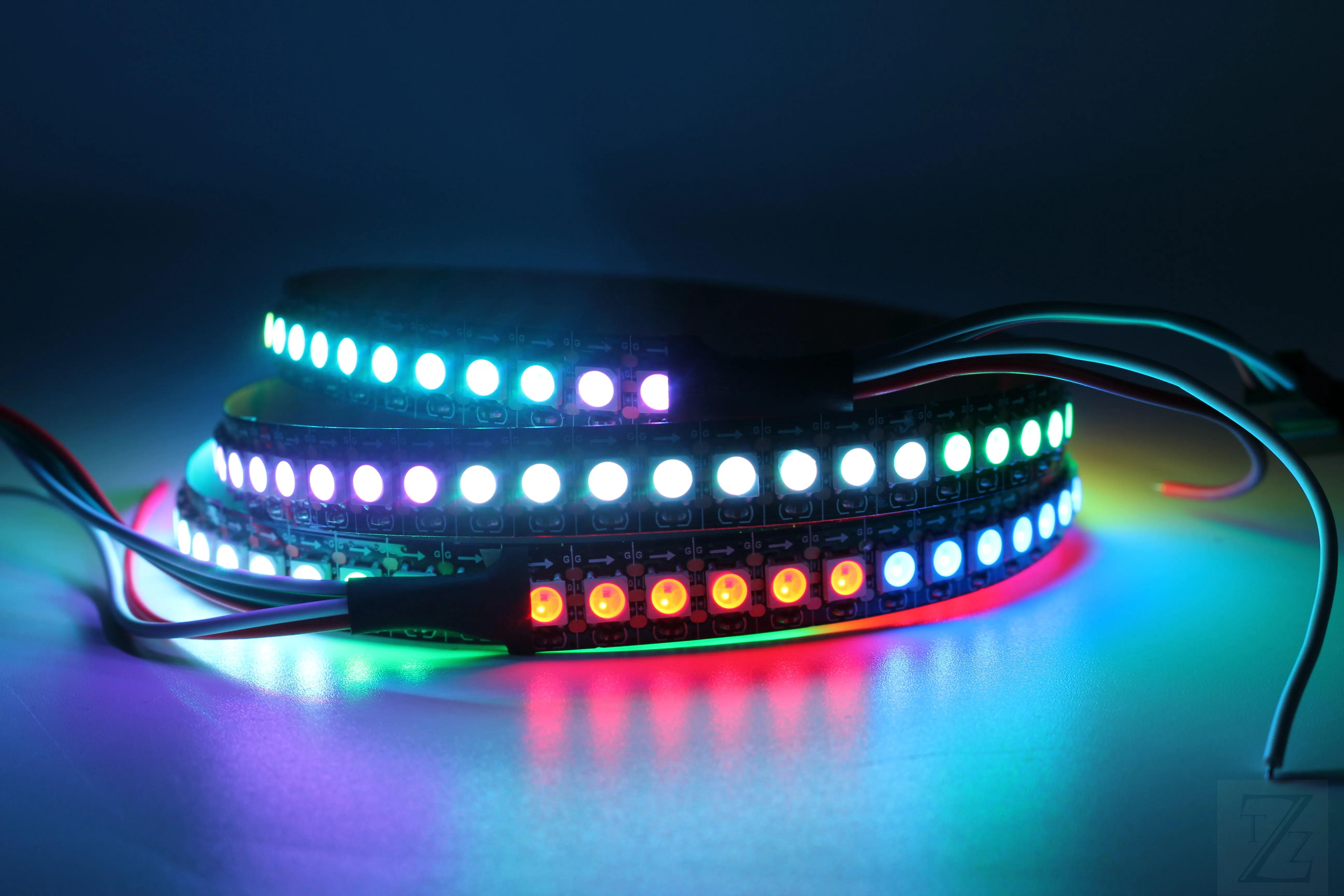 1 м 12 мм Печатная плата 144 светодиодный s WS2812B светодисветодиодный s/m 5050 RGB Чип WS2811 IC
