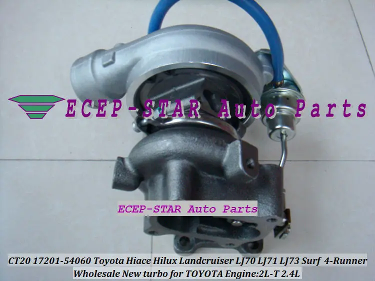 Турбокомпрессор CT20 17201 54060 64030 для TOYOTA HI ACE 1995 98 LAND CRUISER 90 96 4 ядра 2 4l 2L T 2LT