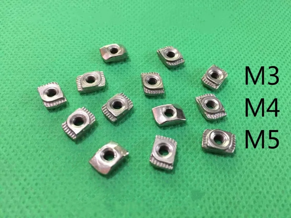 

Бесплатная доставка, 10pcs1515 T тип, алюминиевая гайка, 3D m3 M4 M5 принтер