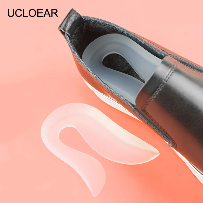 Силиконовые вставки UCLOEAR U образной формы фут выше Подушечка Для пятки средство