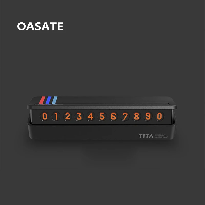 Новая автомобильная парковочная карта стоп сигнал номерная табличка телефона