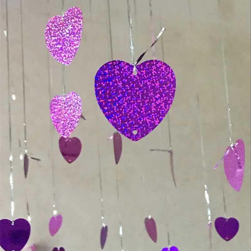 Кулон в форме сердца с надписью Love для свадебного торжества украшения комнаты
