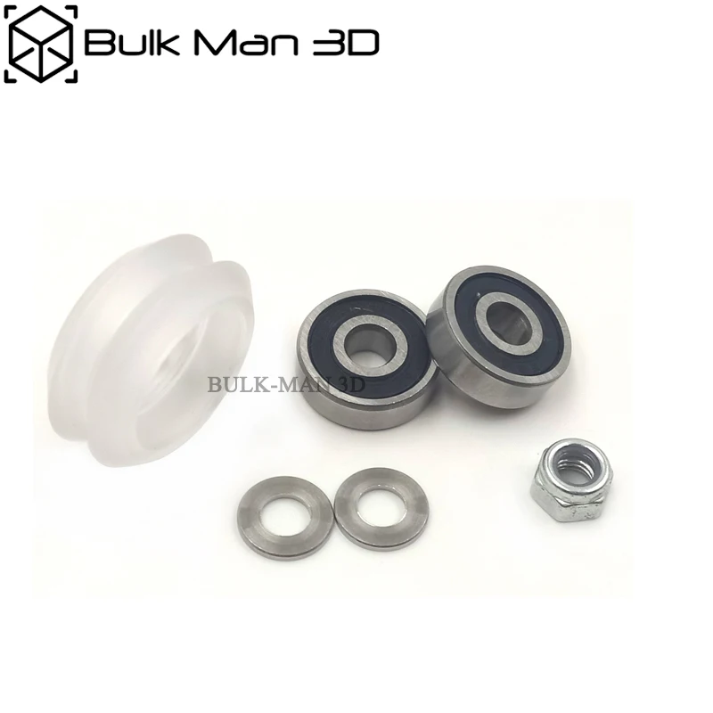 Оптовая продажа поли карбонат Xtreme Dual V комплект колес для 3D принтера Slot Rail OX CNC