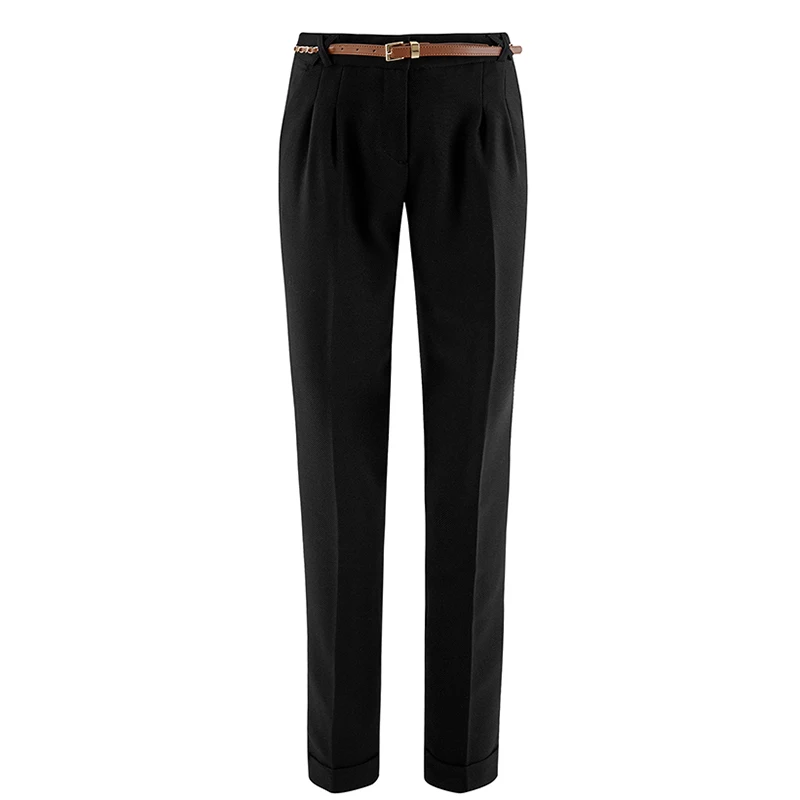 oodji Брюки из фактурной ткани с ремнем женские 21714019 3 46742|pants and capris|pants pantscapri pants |