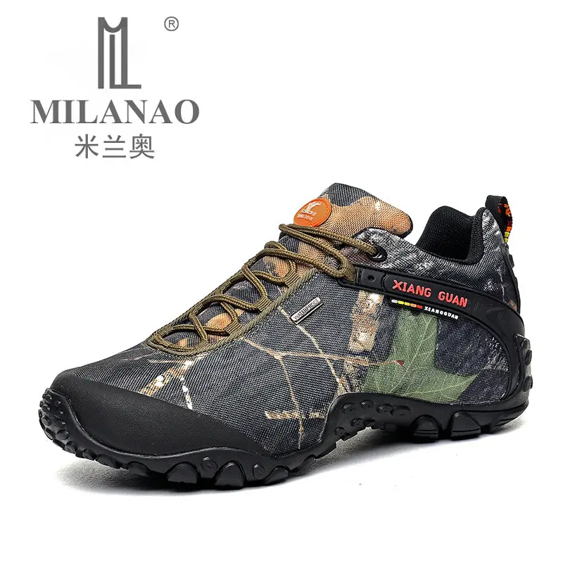 XIANG GUAN waterproof canvas Canvas shoes low boots Anti-skid Wear resistant breathable fishing climbing Low | Обувь